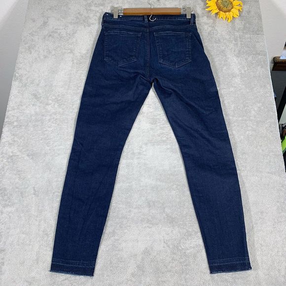 Loft Skinny Mid-rise Slim Pockets Stretch Denim Jeans pants Size 27/4 Women’s - Picture 5 of 14